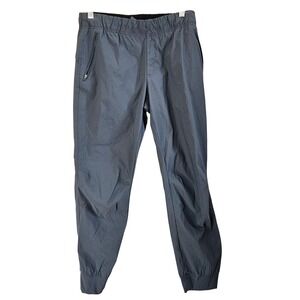 Eddie Bauer Womens Gray Elastic Waist Jogger Pants Size 8 Hiking Outdoor Travel